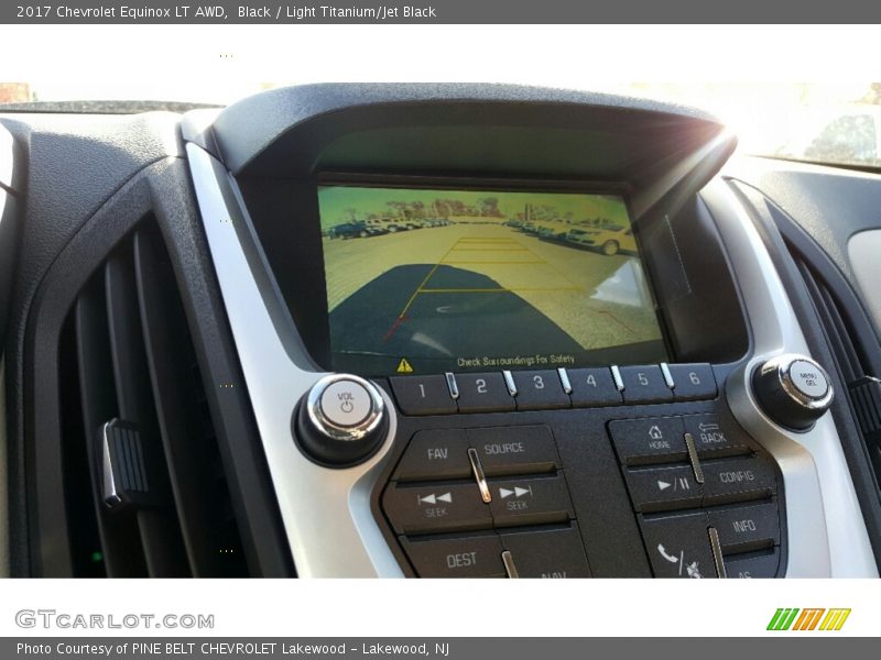 Black / Light Titanium/Jet Black 2017 Chevrolet Equinox LT AWD