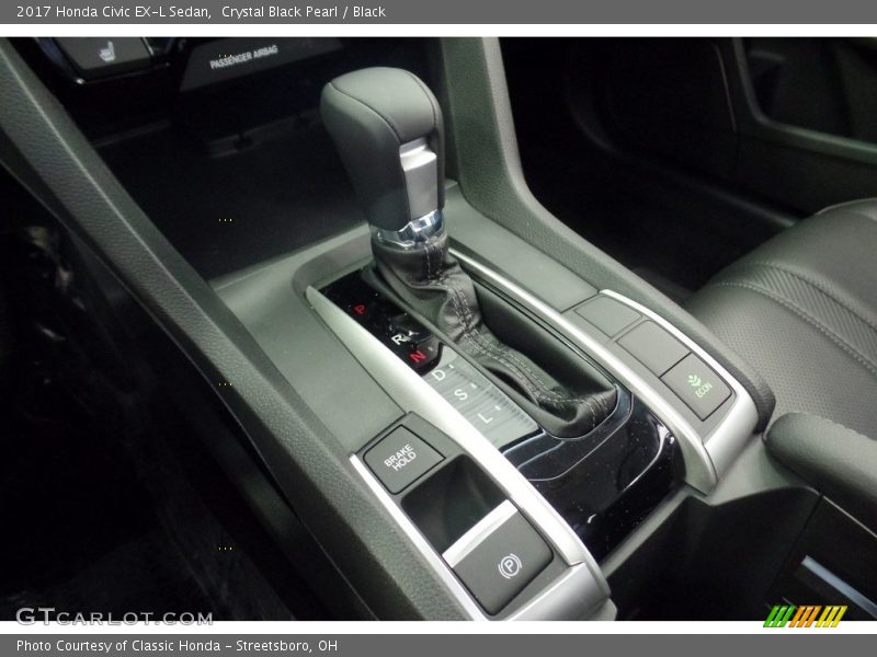  2017 Civic EX-L Sedan CVT Automatic Shifter