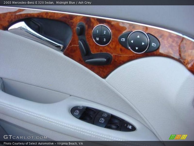 Midnight Blue / Ash Grey 2003 Mercedes-Benz E 320 Sedan