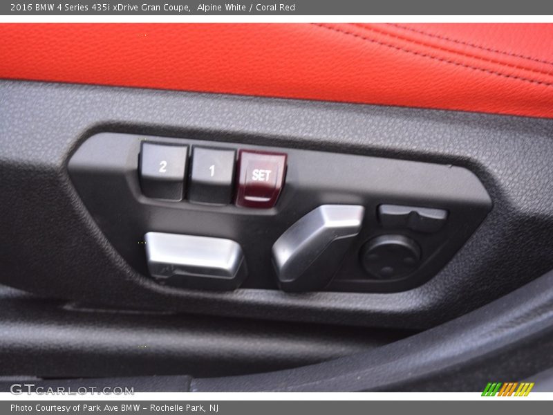 Alpine White / Coral Red 2016 BMW 4 Series 435i xDrive Gran Coupe