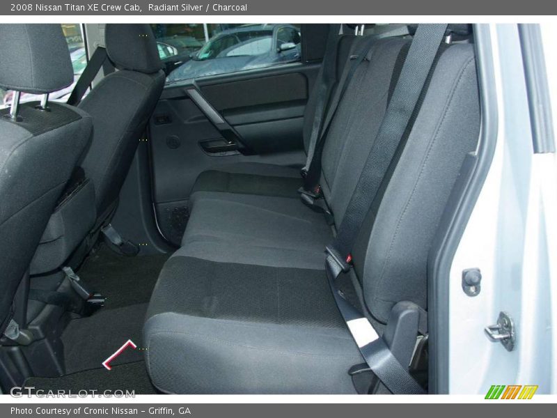 Radiant Silver / Charcoal 2008 Nissan Titan XE Crew Cab