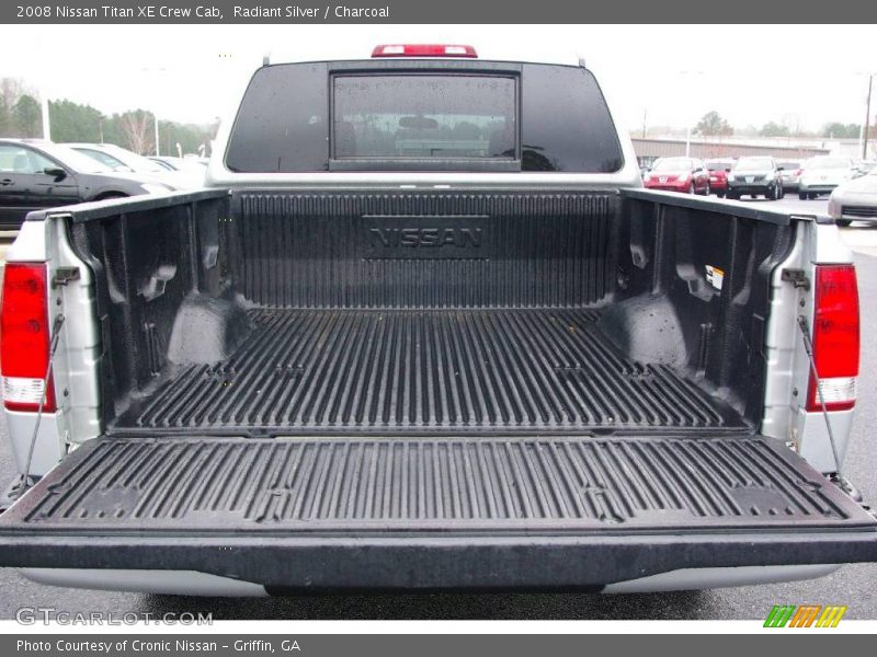 Radiant Silver / Charcoal 2008 Nissan Titan XE Crew Cab