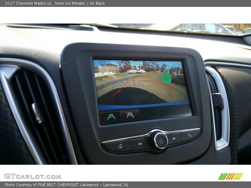 Silver Ice Metallic / Jet Black 2017 Chevrolet Malibu LS