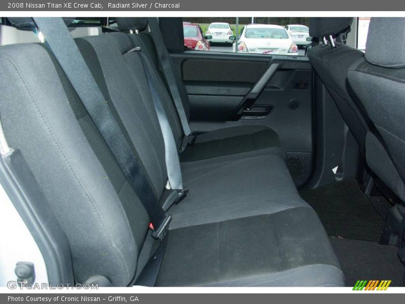 Radiant Silver / Charcoal 2008 Nissan Titan XE Crew Cab