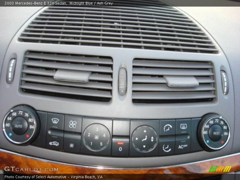 Midnight Blue / Ash Grey 2003 Mercedes-Benz E 320 Sedan