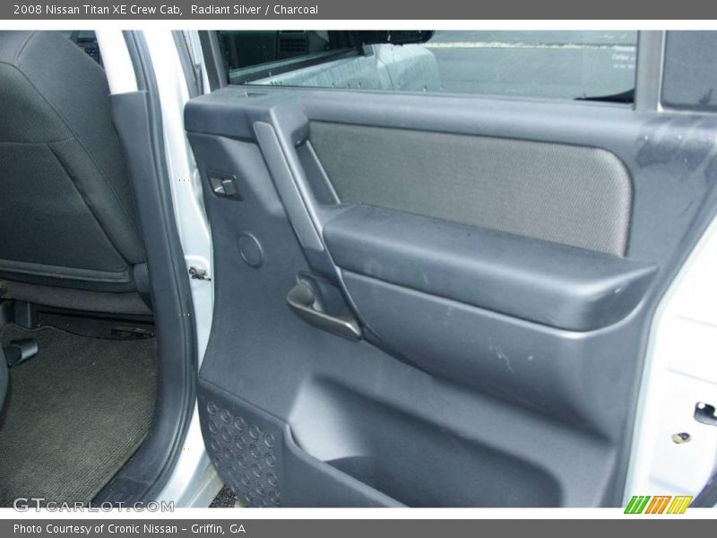 Radiant Silver / Charcoal 2008 Nissan Titan XE Crew Cab