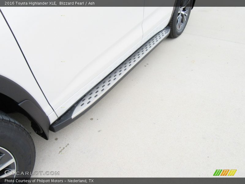 Blizzard Pearl / Ash 2016 Toyota Highlander XLE