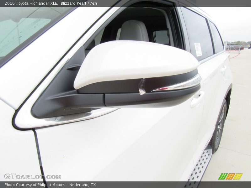 Blizzard Pearl / Ash 2016 Toyota Highlander XLE