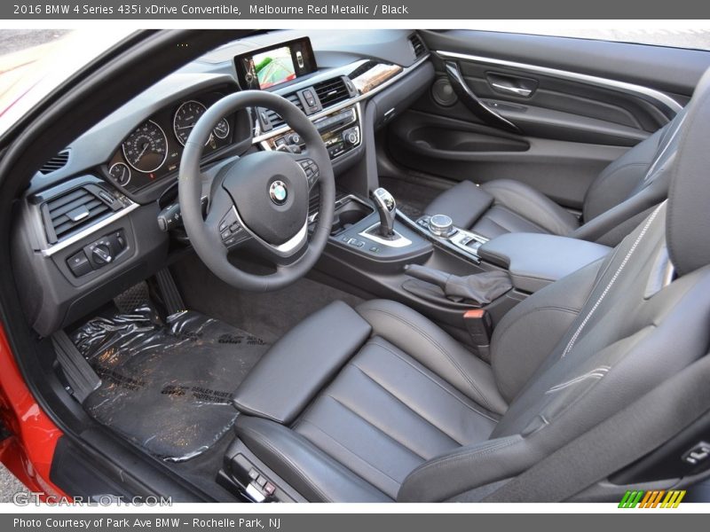Melbourne Red Metallic / Black 2016 BMW 4 Series 435i xDrive Convertible