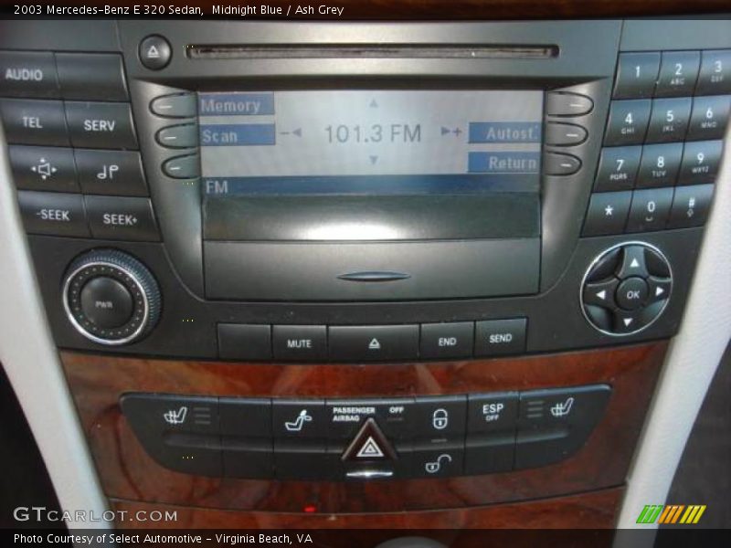Midnight Blue / Ash Grey 2003 Mercedes-Benz E 320 Sedan