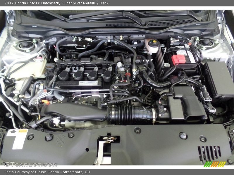  2017 Civic LX Hatchback Engine - 1.5 Liter Turbocharged DOHC 16-Valve 4 Cylinder