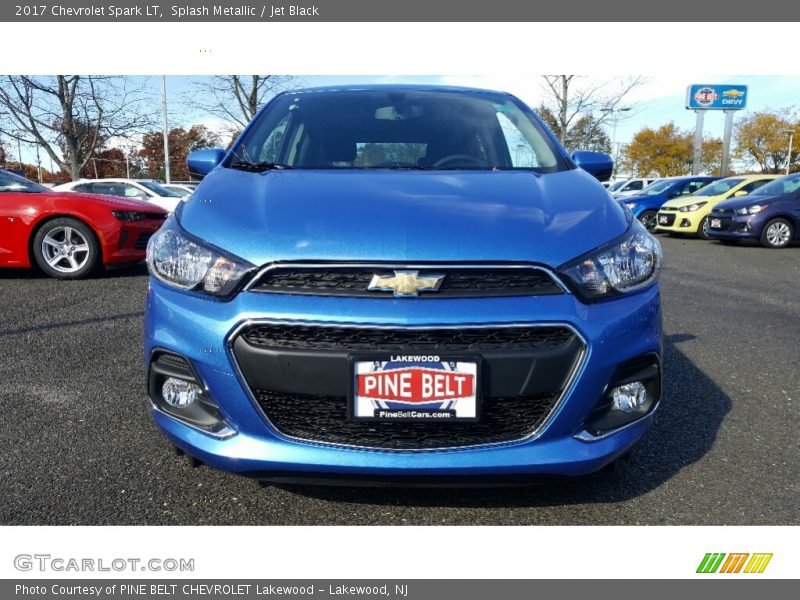Splash Metallic / Jet Black 2017 Chevrolet Spark LT