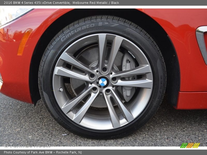 Melbourne Red Metallic / Black 2016 BMW 4 Series 435i xDrive Convertible