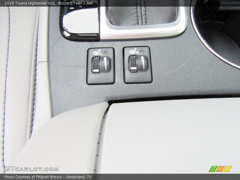 Blizzard Pearl / Ash 2016 Toyota Highlander XLE