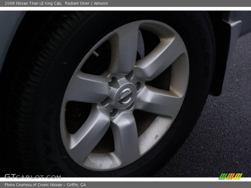 Radiant Silver / Almond 2008 Nissan Titan LE King Cab