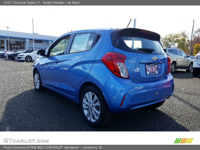 Splash Metallic / Jet Black 2017 Chevrolet Spark LT