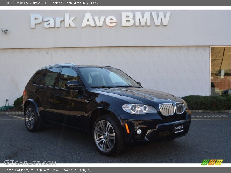 Carbon Black Metallic / Black 2013 BMW X5 xDrive 50i