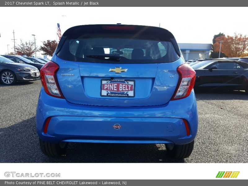 Splash Metallic / Jet Black 2017 Chevrolet Spark LT