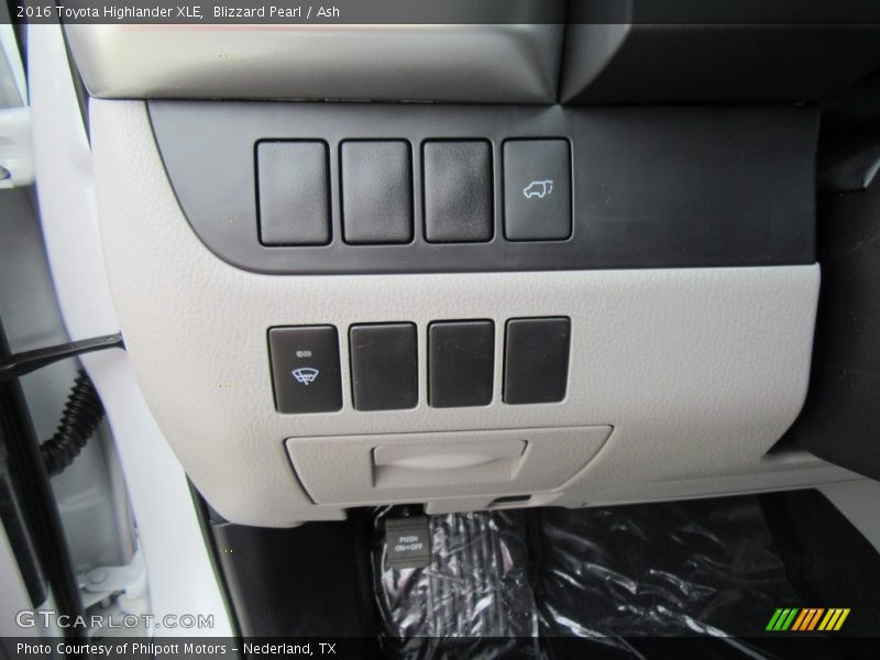 Blizzard Pearl / Ash 2016 Toyota Highlander XLE