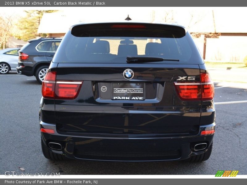 Carbon Black Metallic / Black 2013 BMW X5 xDrive 50i