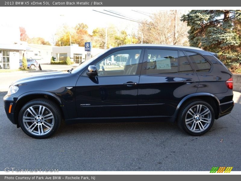 Carbon Black Metallic / Black 2013 BMW X5 xDrive 50i