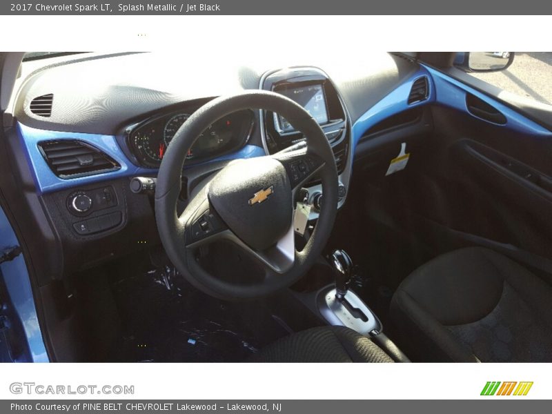 Splash Metallic / Jet Black 2017 Chevrolet Spark LT