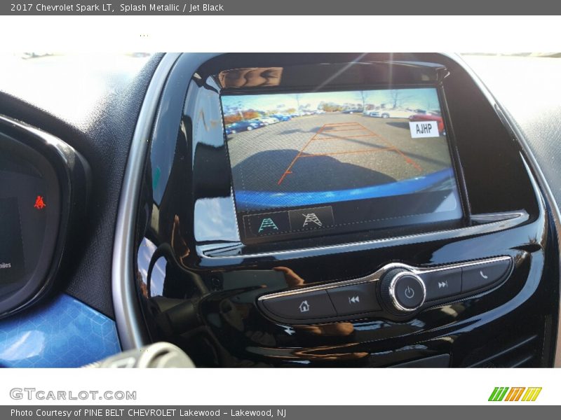 Splash Metallic / Jet Black 2017 Chevrolet Spark LT