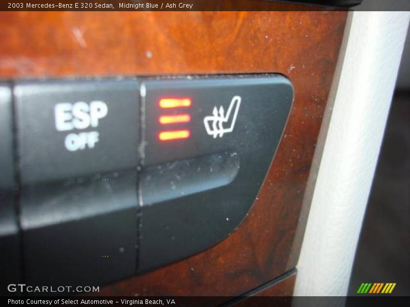 Midnight Blue / Ash Grey 2003 Mercedes-Benz E 320 Sedan