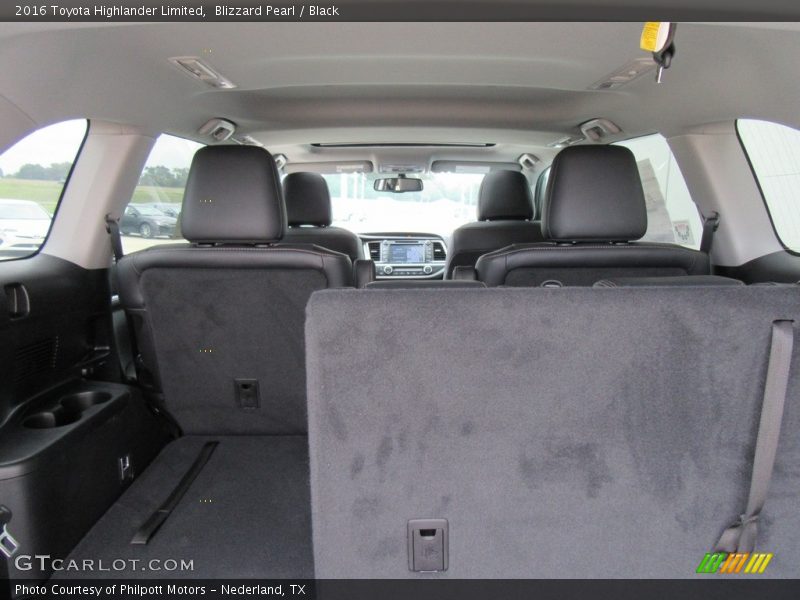 Blizzard Pearl / Black 2016 Toyota Highlander Limited