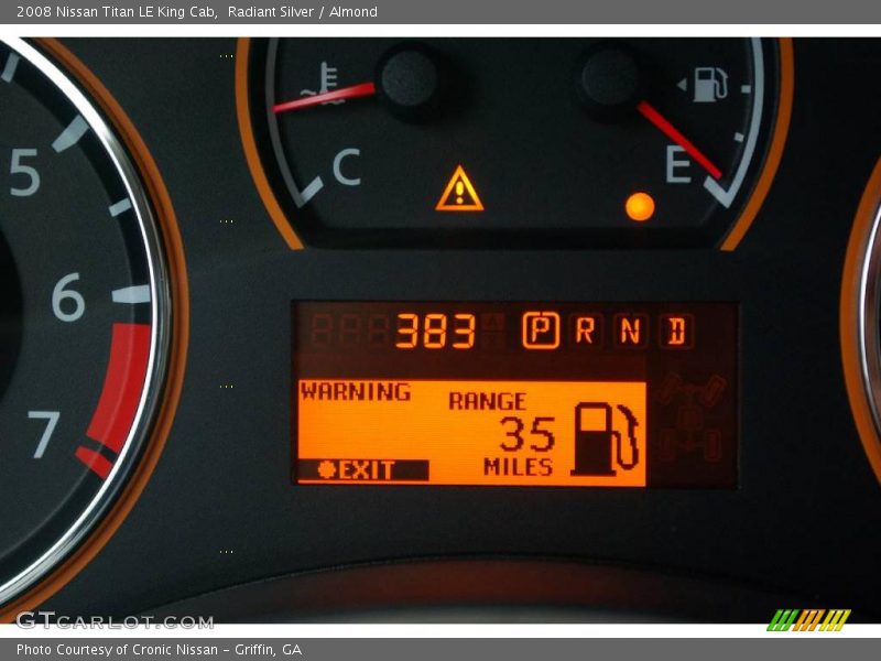 Radiant Silver / Almond 2008 Nissan Titan LE King Cab
