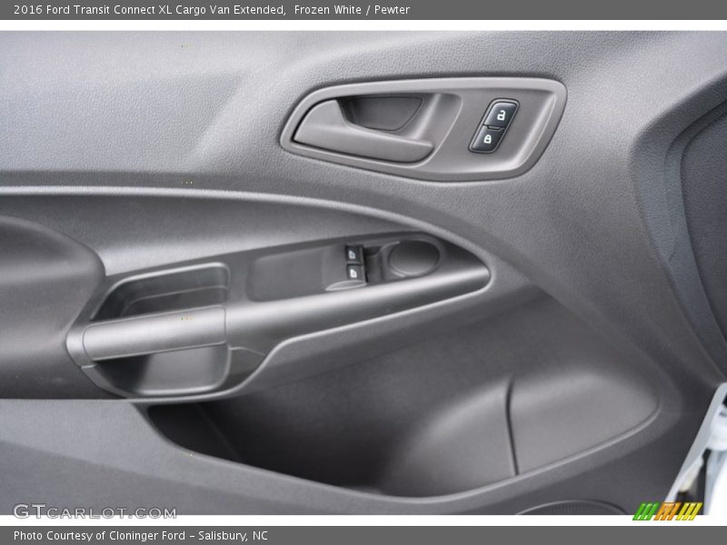 Frozen White / Pewter 2016 Ford Transit Connect XL Cargo Van Extended