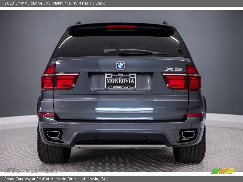 Platinum Gray Metallic / Black 2013 BMW X5 xDrive 50i