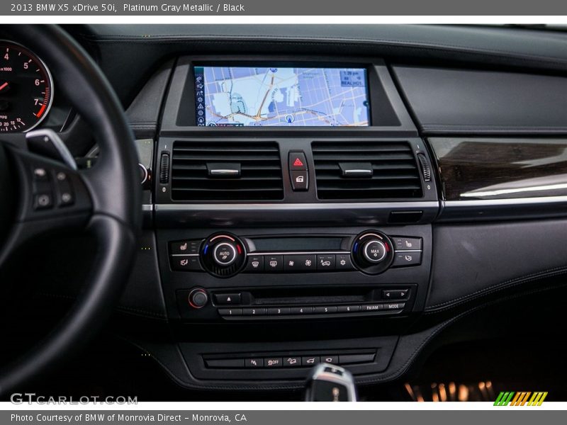 Platinum Gray Metallic / Black 2013 BMW X5 xDrive 50i