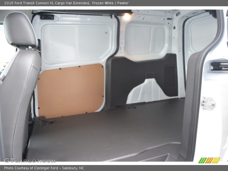Frozen White / Pewter 2016 Ford Transit Connect XL Cargo Van Extended