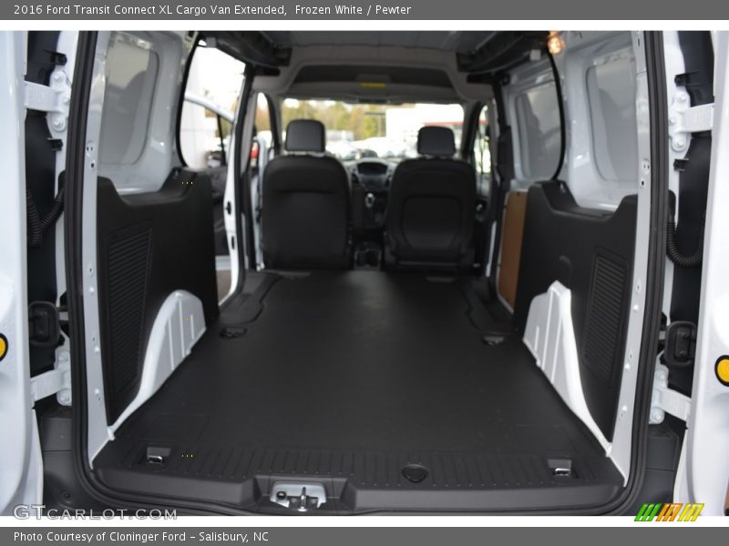 Frozen White / Pewter 2016 Ford Transit Connect XL Cargo Van Extended