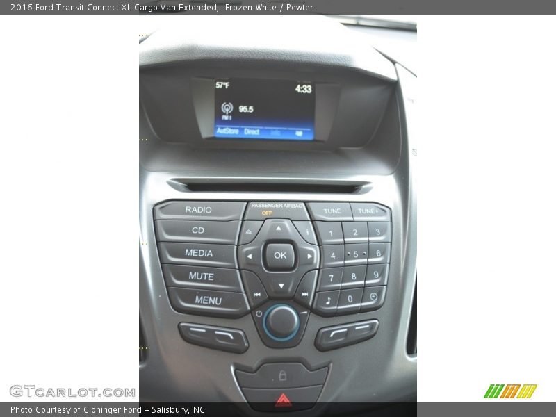 Frozen White / Pewter 2016 Ford Transit Connect XL Cargo Van Extended