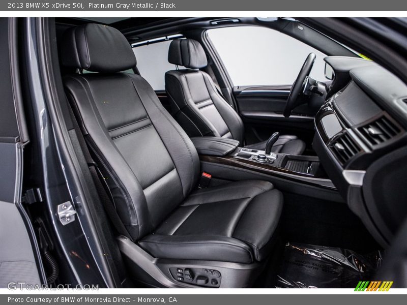 Platinum Gray Metallic / Black 2013 BMW X5 xDrive 50i