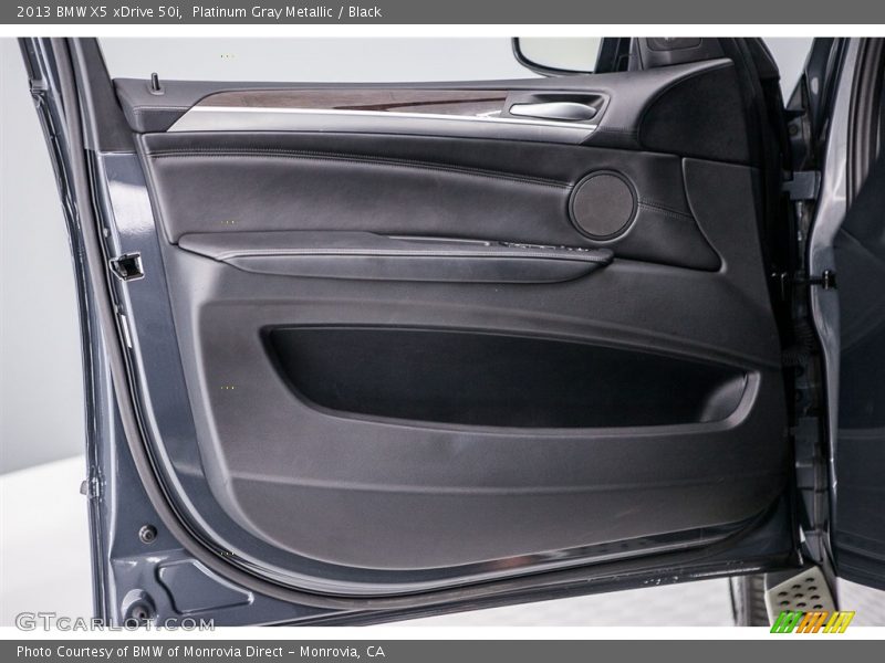 Platinum Gray Metallic / Black 2013 BMW X5 xDrive 50i