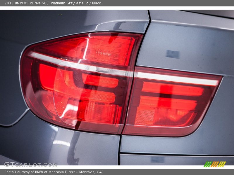 Platinum Gray Metallic / Black 2013 BMW X5 xDrive 50i