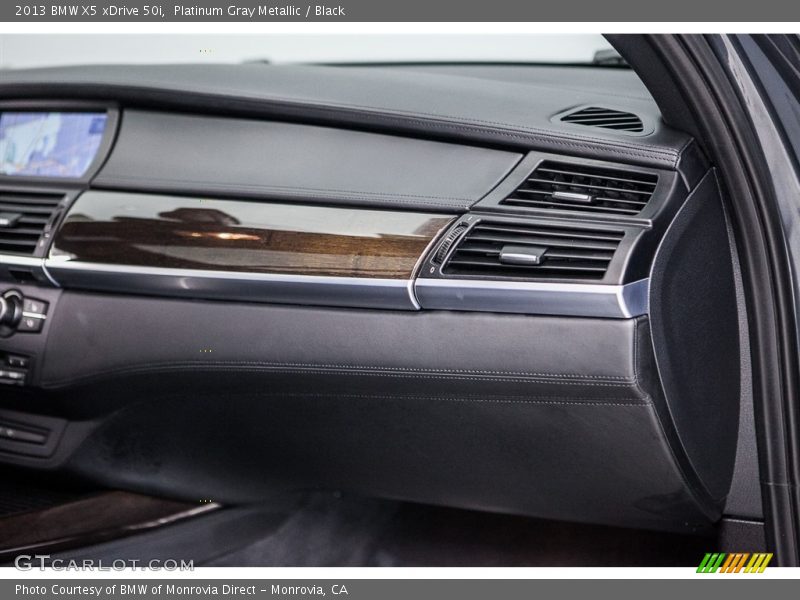 Platinum Gray Metallic / Black 2013 BMW X5 xDrive 50i