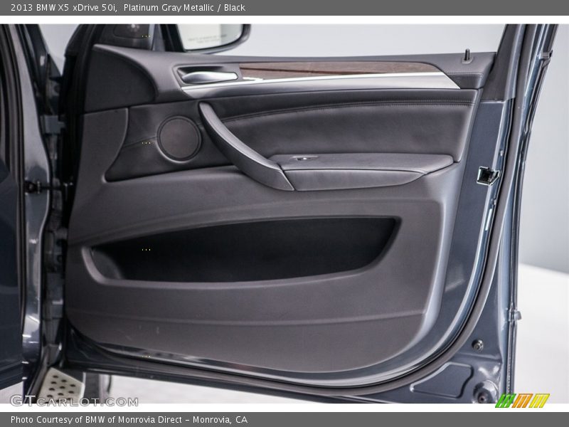Platinum Gray Metallic / Black 2013 BMW X5 xDrive 50i