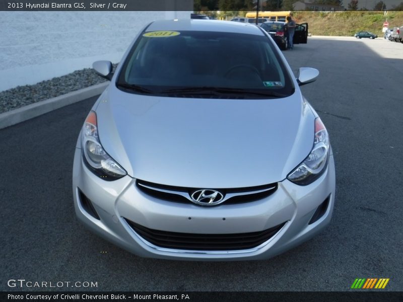 Silver / Gray 2013 Hyundai Elantra GLS