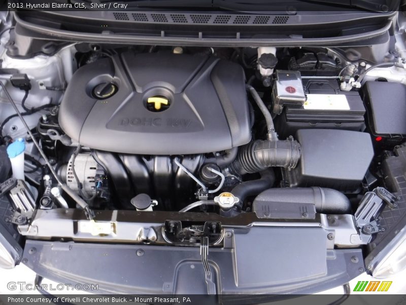 Silver / Gray 2013 Hyundai Elantra GLS