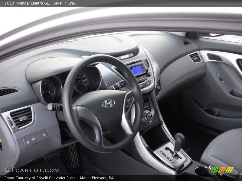 Silver / Gray 2013 Hyundai Elantra GLS