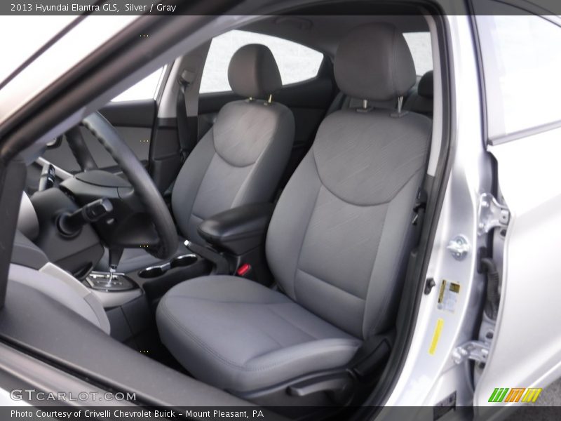 Silver / Gray 2013 Hyundai Elantra GLS