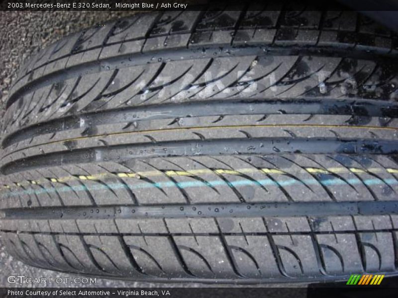 Midnight Blue / Ash Grey 2003 Mercedes-Benz E 320 Sedan