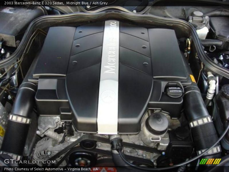 Midnight Blue / Ash Grey 2003 Mercedes-Benz E 320 Sedan
