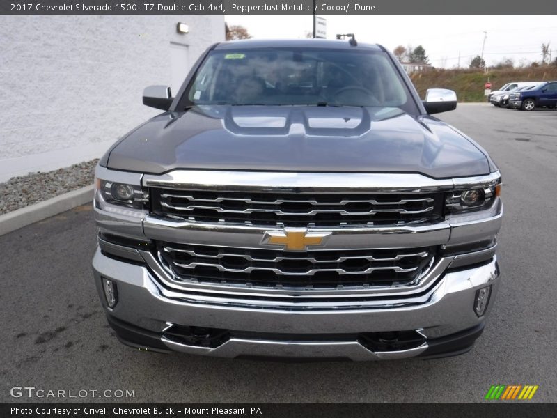  2017 Silverado 1500 LTZ Double Cab 4x4 Pepperdust Metallic
