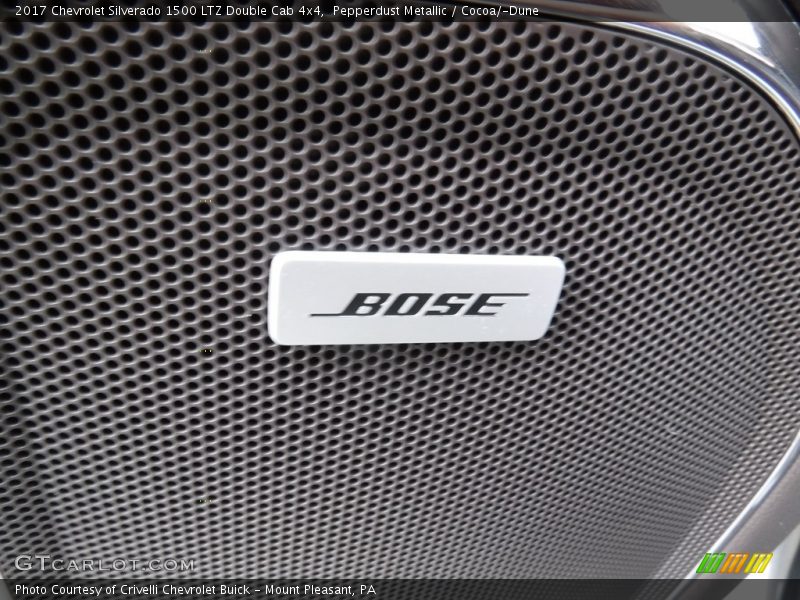 Pepperdust Metallic / Cocoa/­Dune 2017 Chevrolet Silverado 1500 LTZ Double Cab 4x4