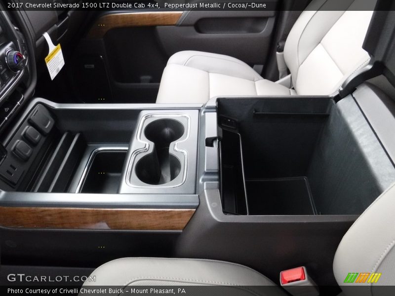 Pepperdust Metallic / Cocoa/­Dune 2017 Chevrolet Silverado 1500 LTZ Double Cab 4x4